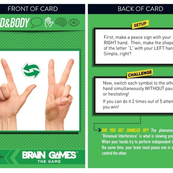 Brain Games The Game Based on the Emmy Nominated National Geographic Channel - Picture 6 of 8